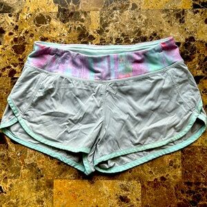 Ivivva speedy running shorts girls grey size 12